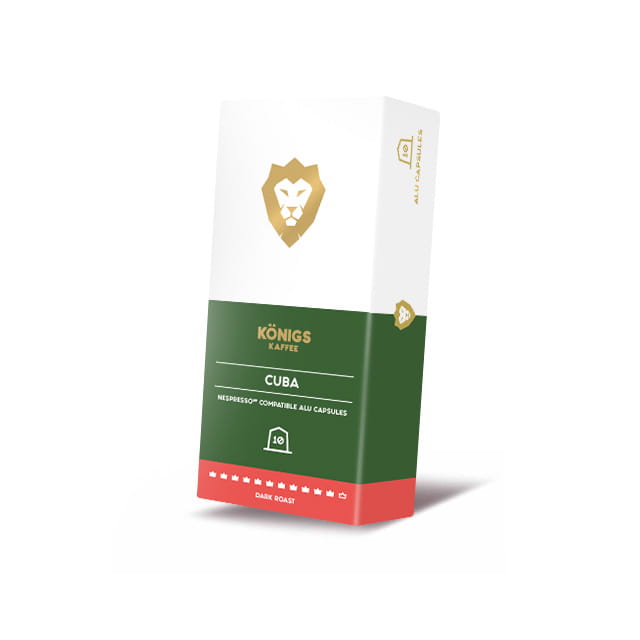 KÖNIGS Cuba kávé 10 kapszula Nespresso®-hoz*