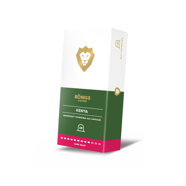 KÖNIGS Kenya kávé 10 kapszula Nespresso®-hoz*