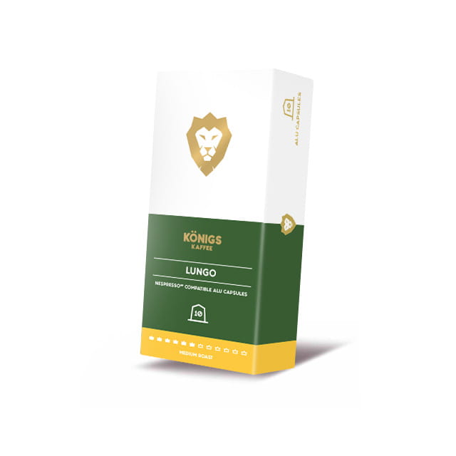 KÖNIGS Lungo kávé 10 kapszula Nespresso®-hoz*