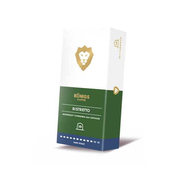 KÖNIGS Ristretto kávé 10 kapszula Nespresso®-hoz*