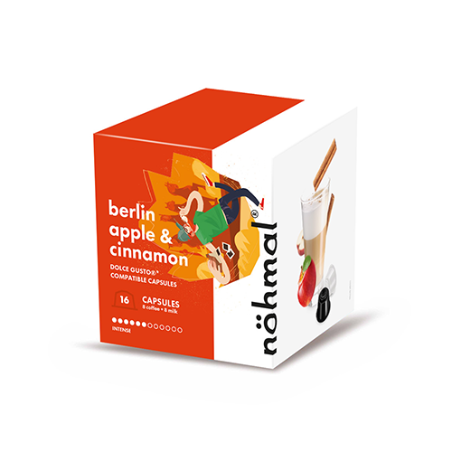 NÖHMAL Berlin Alma fahéjas kávéval 16 kapszula Dolce Gusto®-hoz*