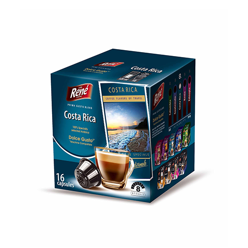 RENE Costa Rica kávé 16 kapszula Dolce Gusto®-hoz*