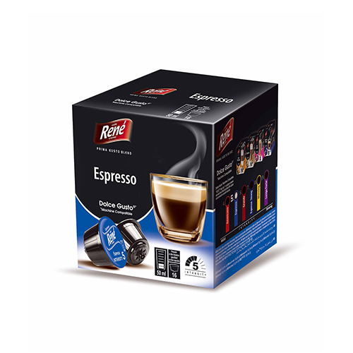RENE Espresso kávé 16 kapszula Dolce Gusto®-hoz*