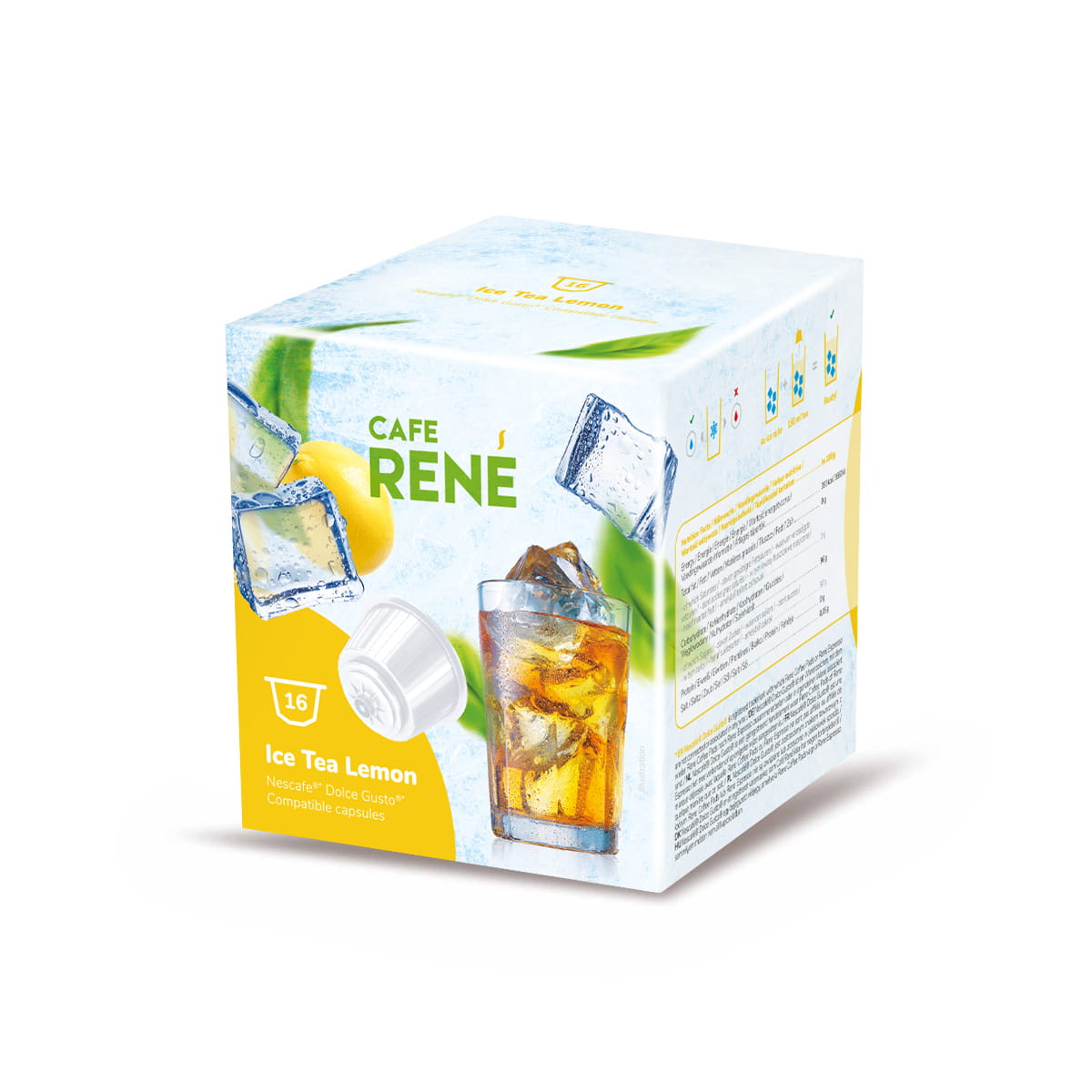RENE Ice Tea Lemon 16 kapszula Dolce Gusto®*-hoz