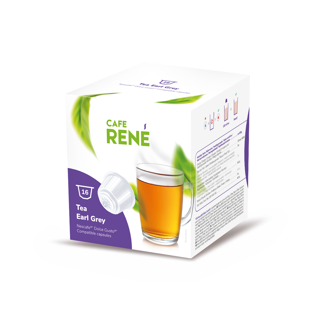 RENE Tea Earl Grey 16 kapszula Dolce Gusto®-hoz*