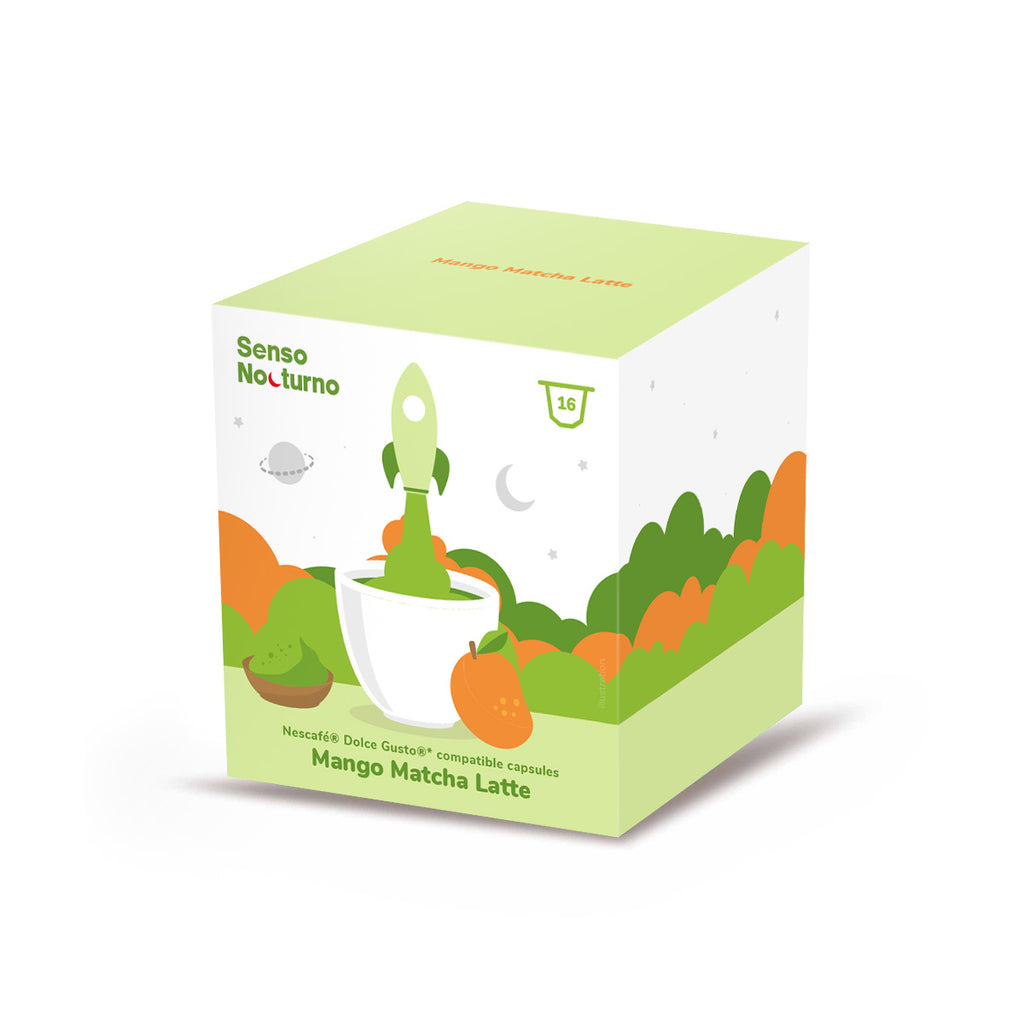 SENSO NOCTURNO Matcha latte mango